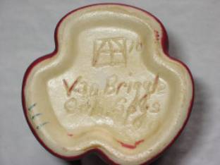 1940s-1960s mark with finisher initials and batch numbers