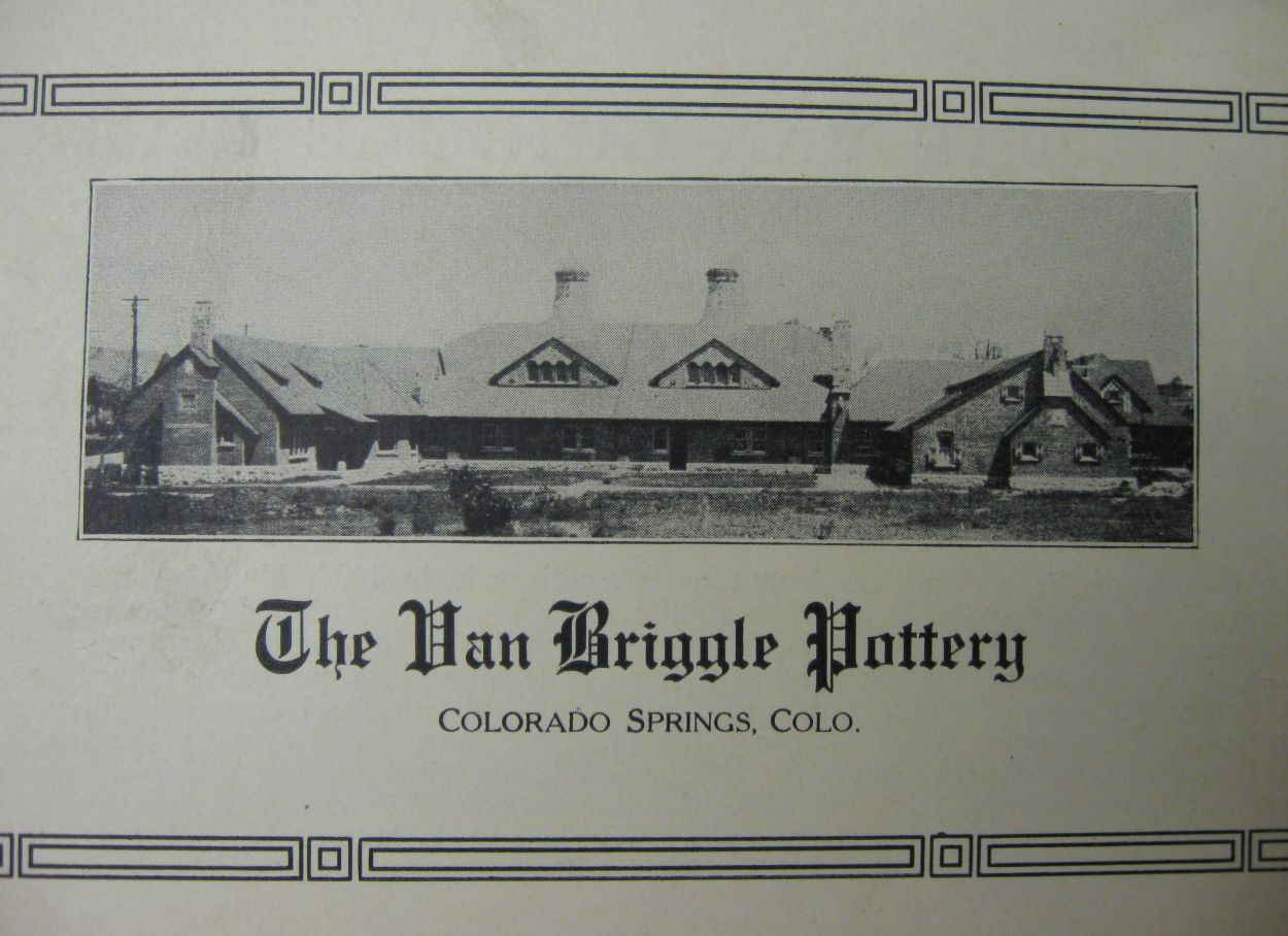 Art pottery reference books and a 1908 Van Briggle catalog