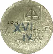 1904 mark with shape number 104