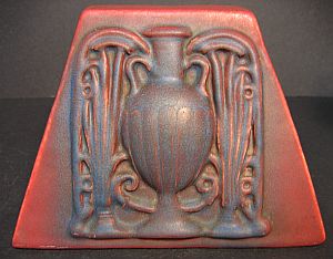 Unusual Van Briggle bookends from 1920s-1930s