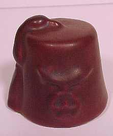 Van Briggle FEZ paperweight for Shriners convention