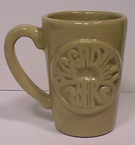 Van Briggle Picadilly Bar mug