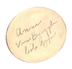 Bottom markings on a 1950s Van Briggle piece